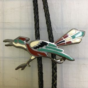 Roadrunner Bolo Tie